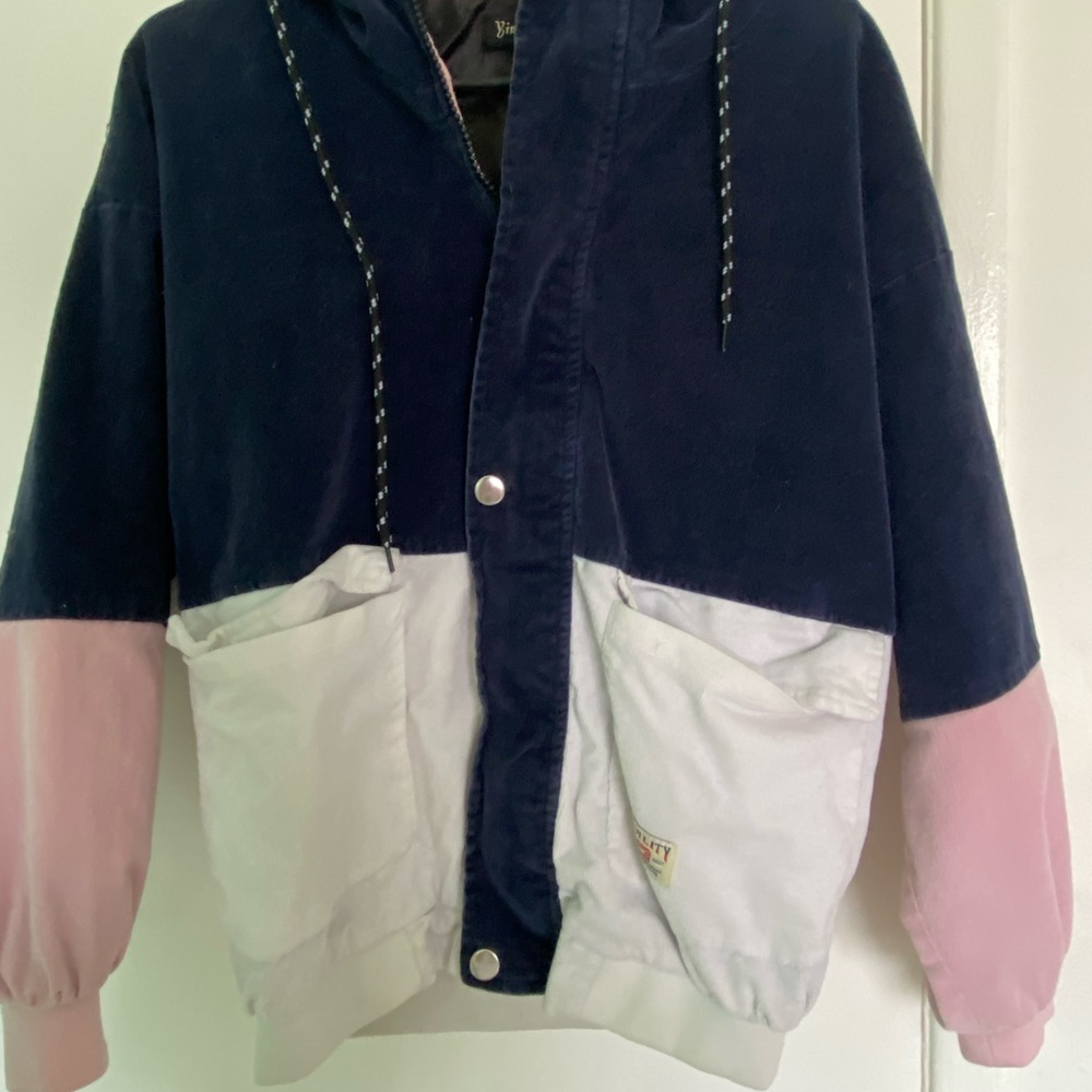 zip up corduroy jacket